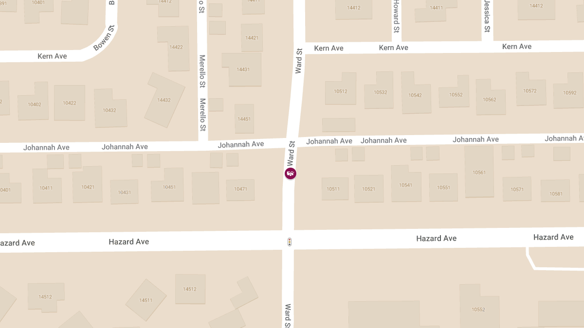 Collision With Injuries at 14467 Ward St