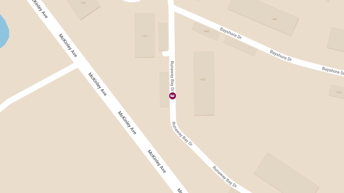 Collision With Injuries at 1448 Runaway Bay Dr