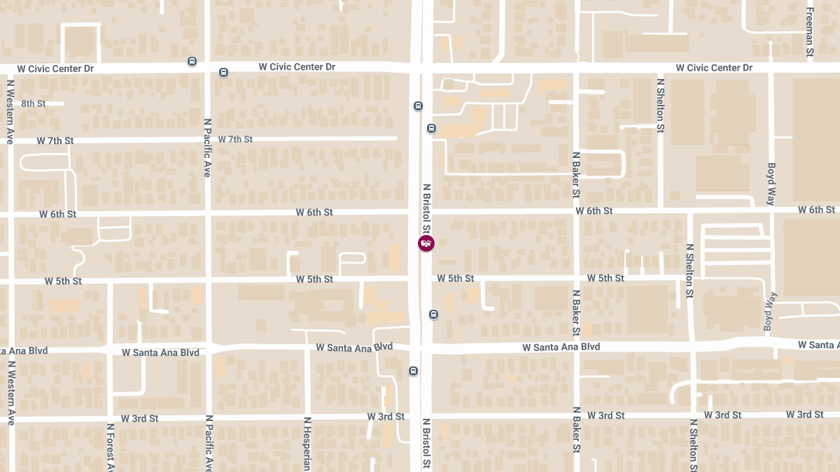 Collision With Injuries at 410 N Bristol St