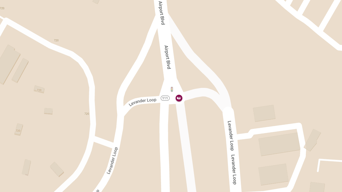 Collision With Injuries at Airport Blvd and Levander Loop