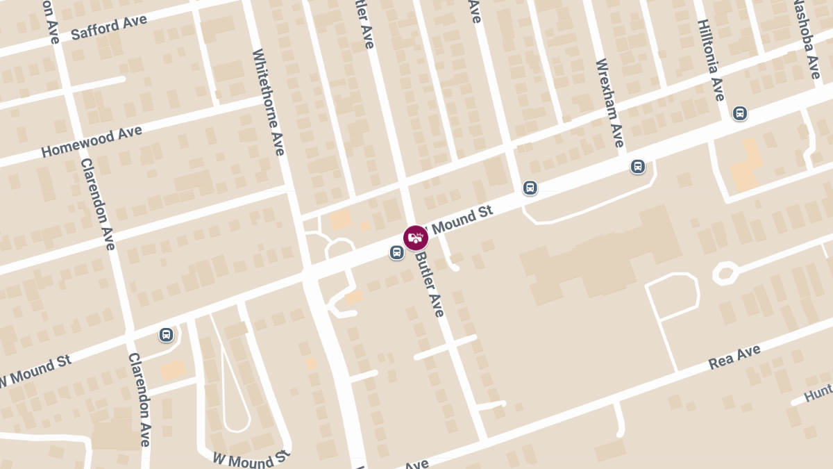 Collision With Injuries at Butler Ave & W Mound St