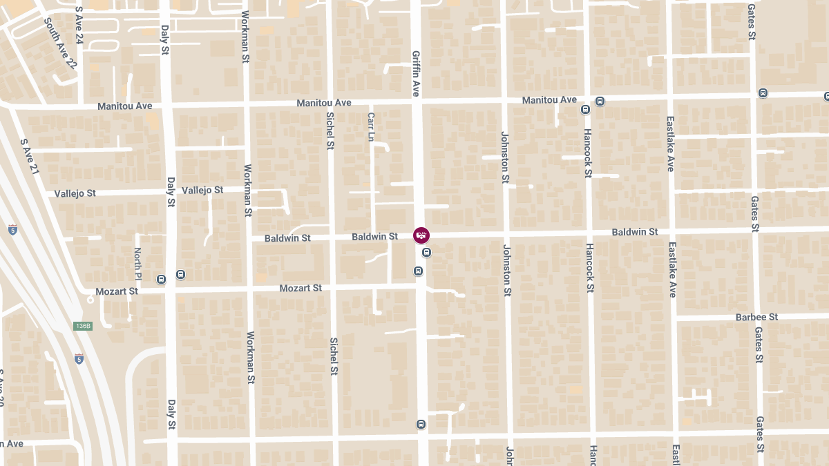 Collision With Injuries at Griffin Ave & Baldwin St