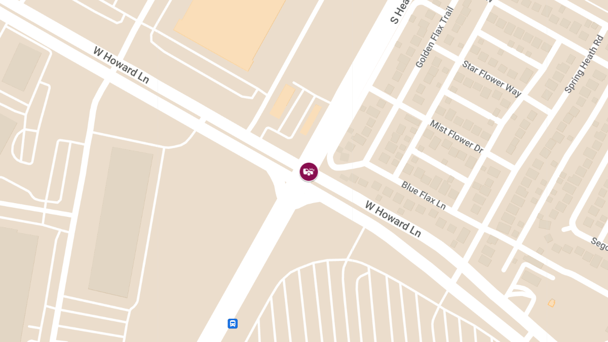 Collision With Injuries at McCallen Pass & W Howard Ln