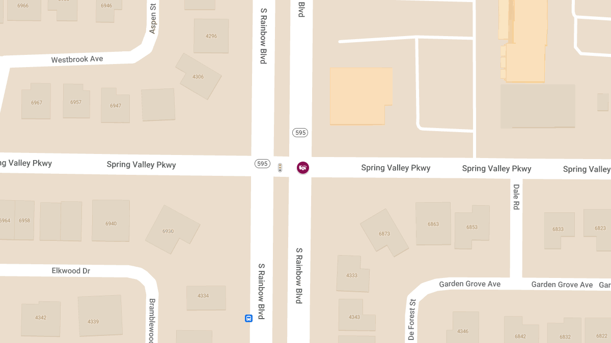 Collision With Injuries at N Spring Valley Pkwy & S Rainbow Blvd