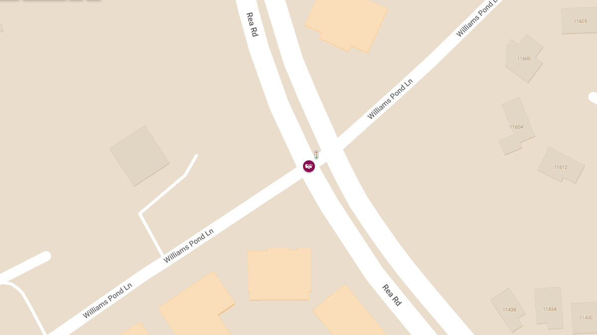 Collision With Injuries at Rea Rd & Williams Pond Ln