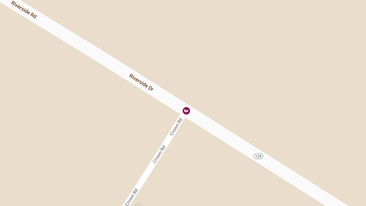 Collision With Injuries at Riverside Rd & Crown Rd