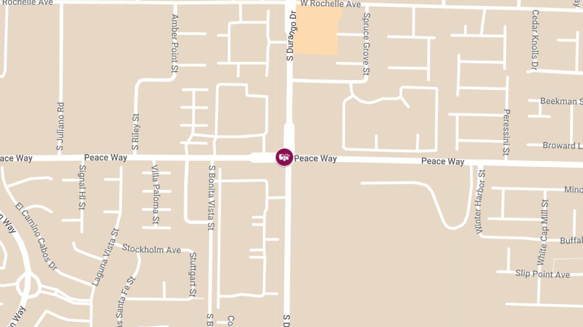 Collision With Injuries at S Durango Dr and Peace Way