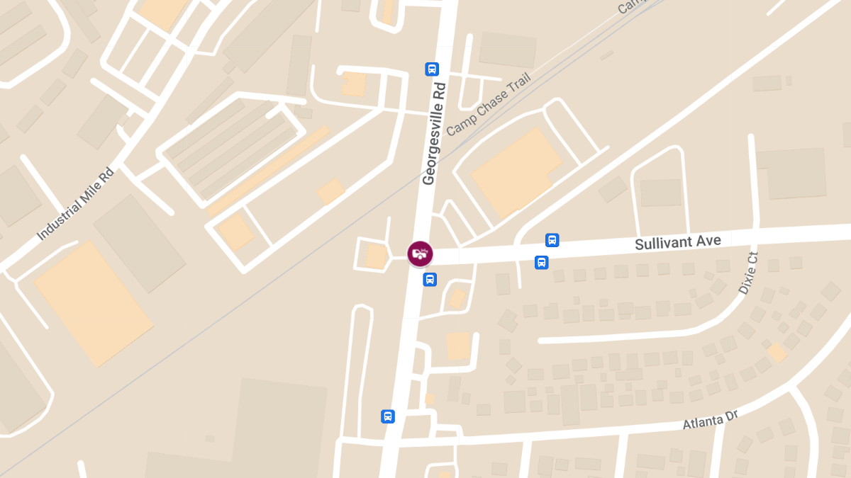 Collision With Injuries at Sullivant Ave & Georgesville Rd