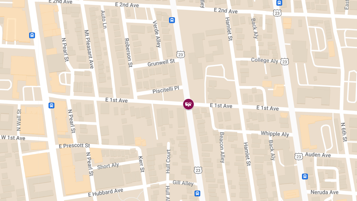 Collision With Injuries at Summit St & E 1st Ave