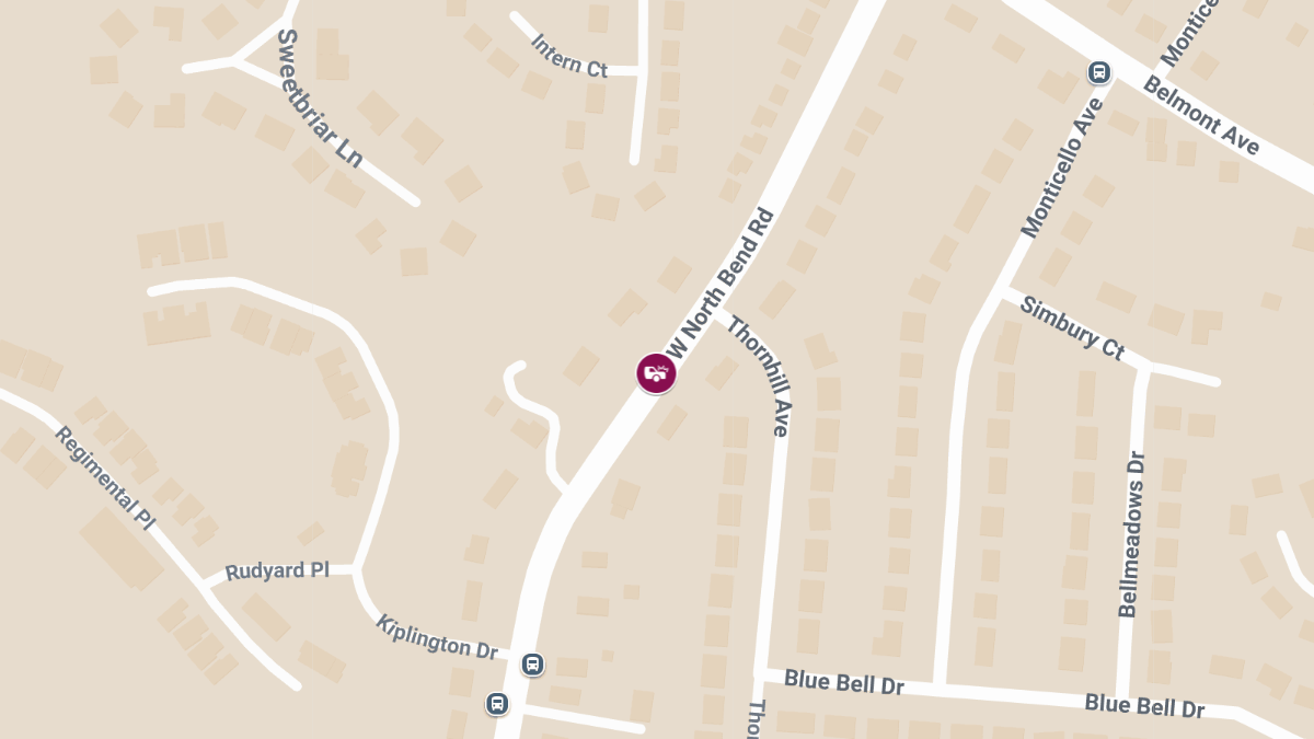 Collision With Injuries at W North Bend Rd & Thornhill Ave
