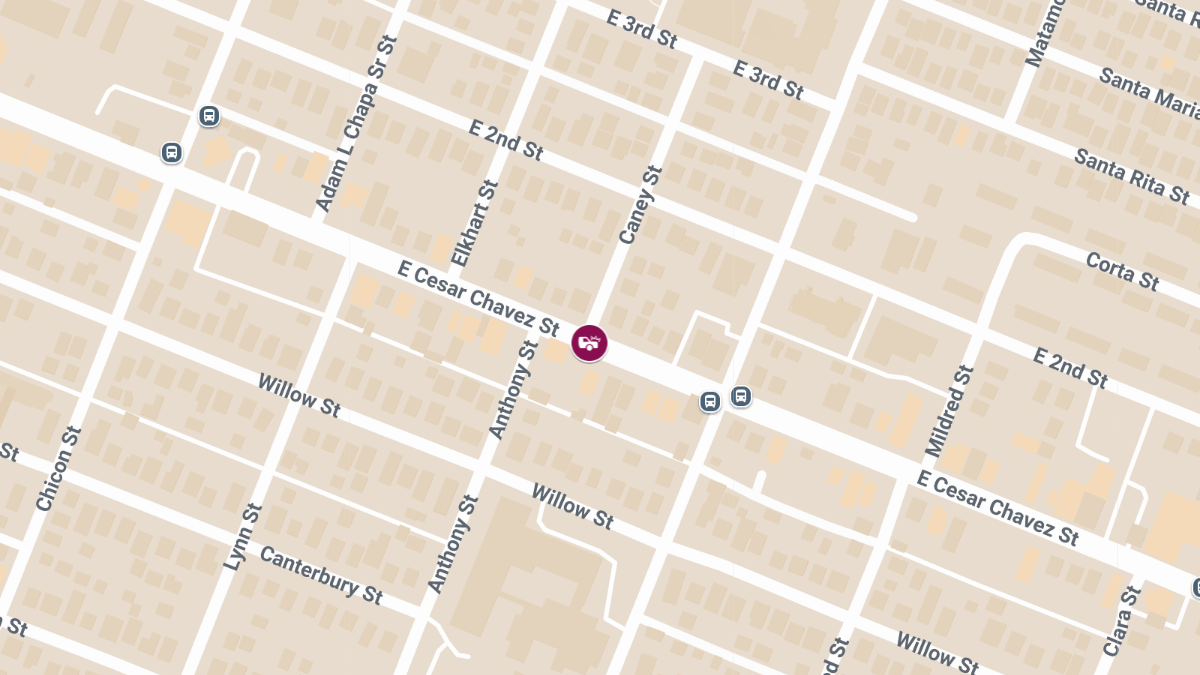 Collision With Injuries on E Cesar Chavez St