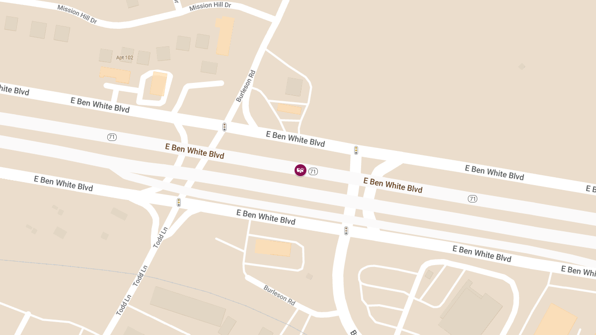 Collision With Injuries on E SH 71 Svrd EB