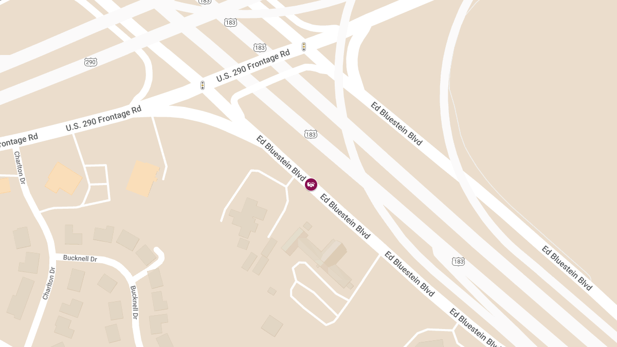 Collision With Injuries on Ed Bluestein NB to Manor Ramp