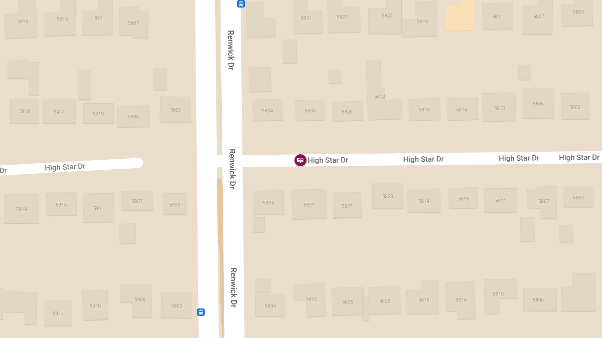 Collision With Injuries on High Star Dr