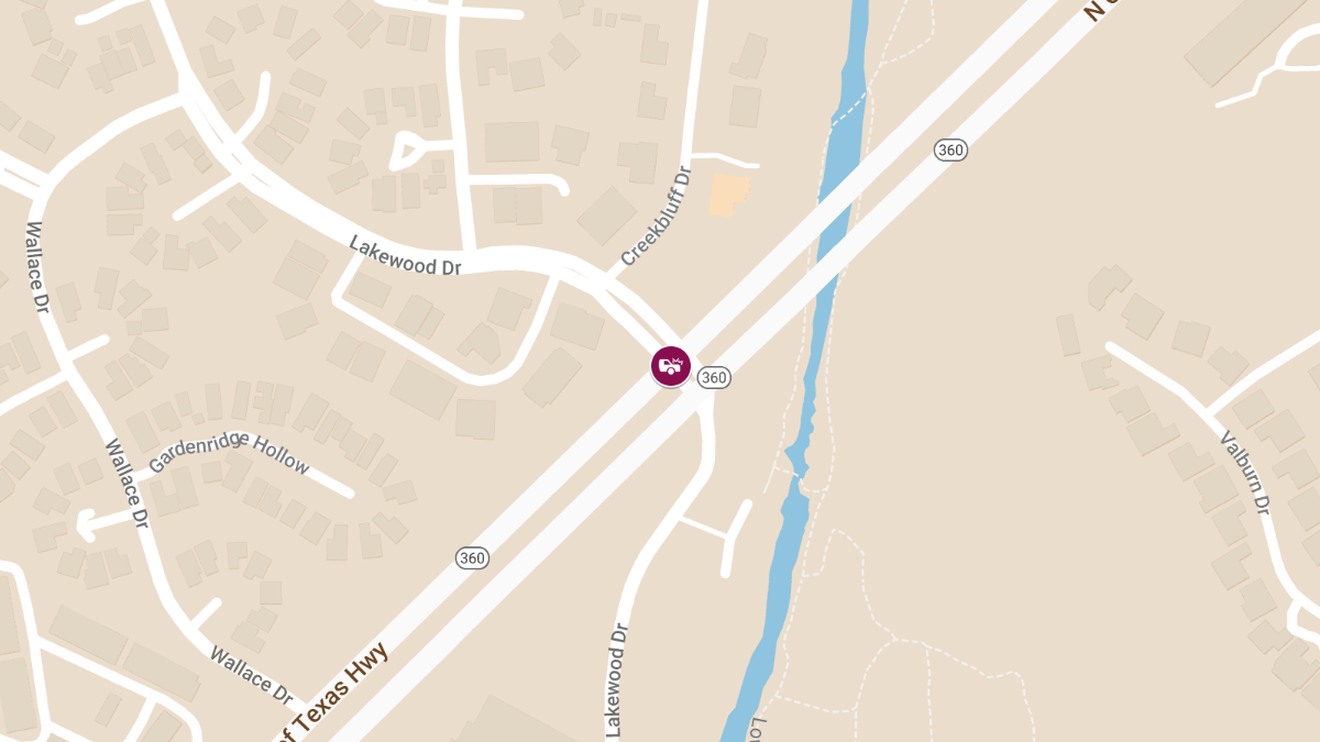 Collision With Injuries on N Capital of Texas Hwy NB at Lakewood Dr