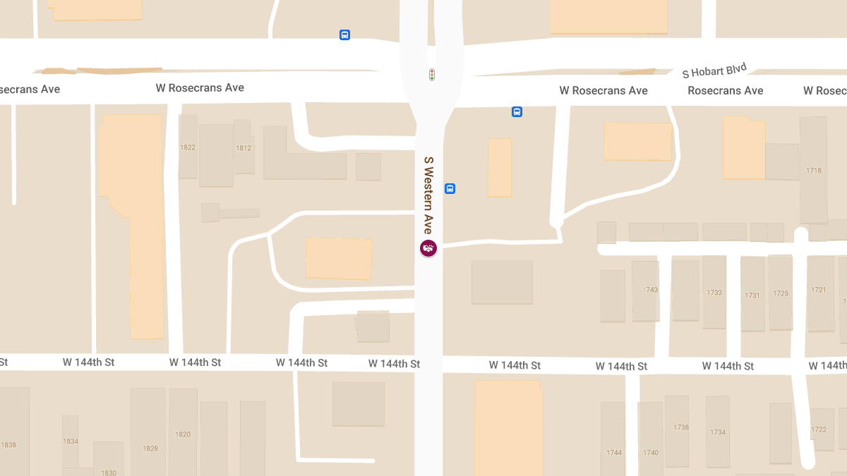 Collision With Injuries on S Western Ave