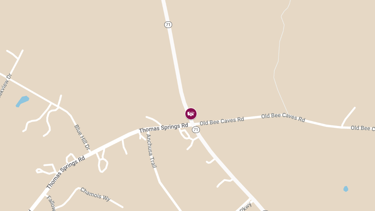 Collision With Injuries on Thomas Springs Rd at Old Bee Caves Rd