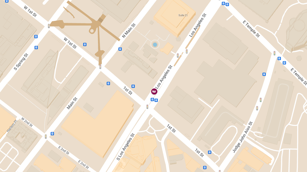 Collision at 100 N Los Angeles St Results in Injuries