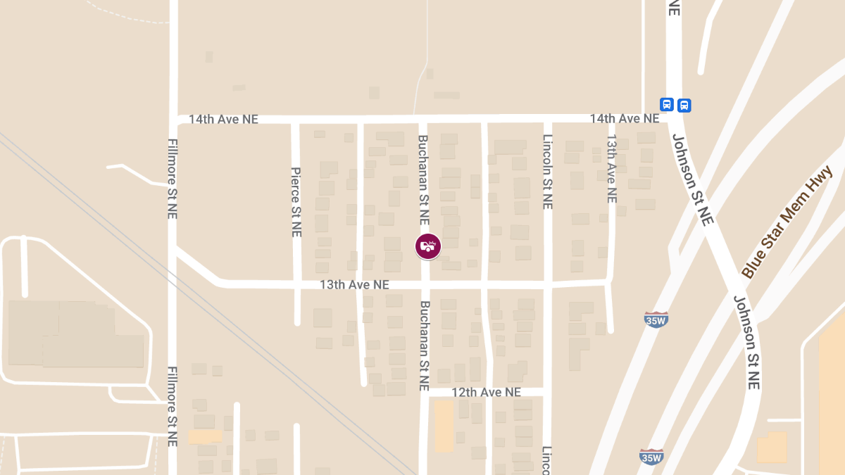 Collision at 1300 Buchanan St NE Leads to Injuries
