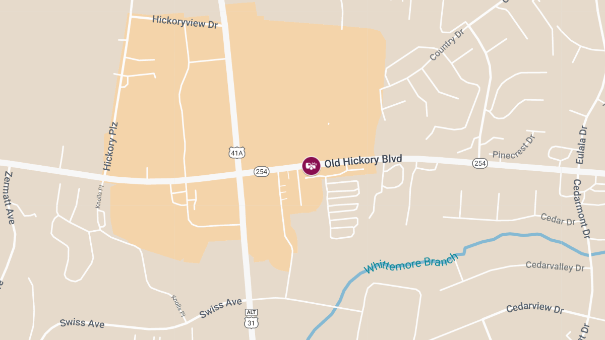 Collision at 14999 Old Hickory Blvd Leads to Injuries