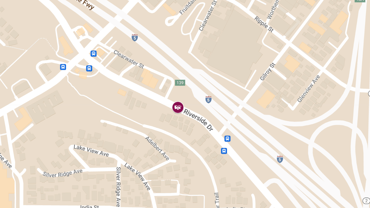 Collision at 2427 Riverside Dr Leads to Injuries