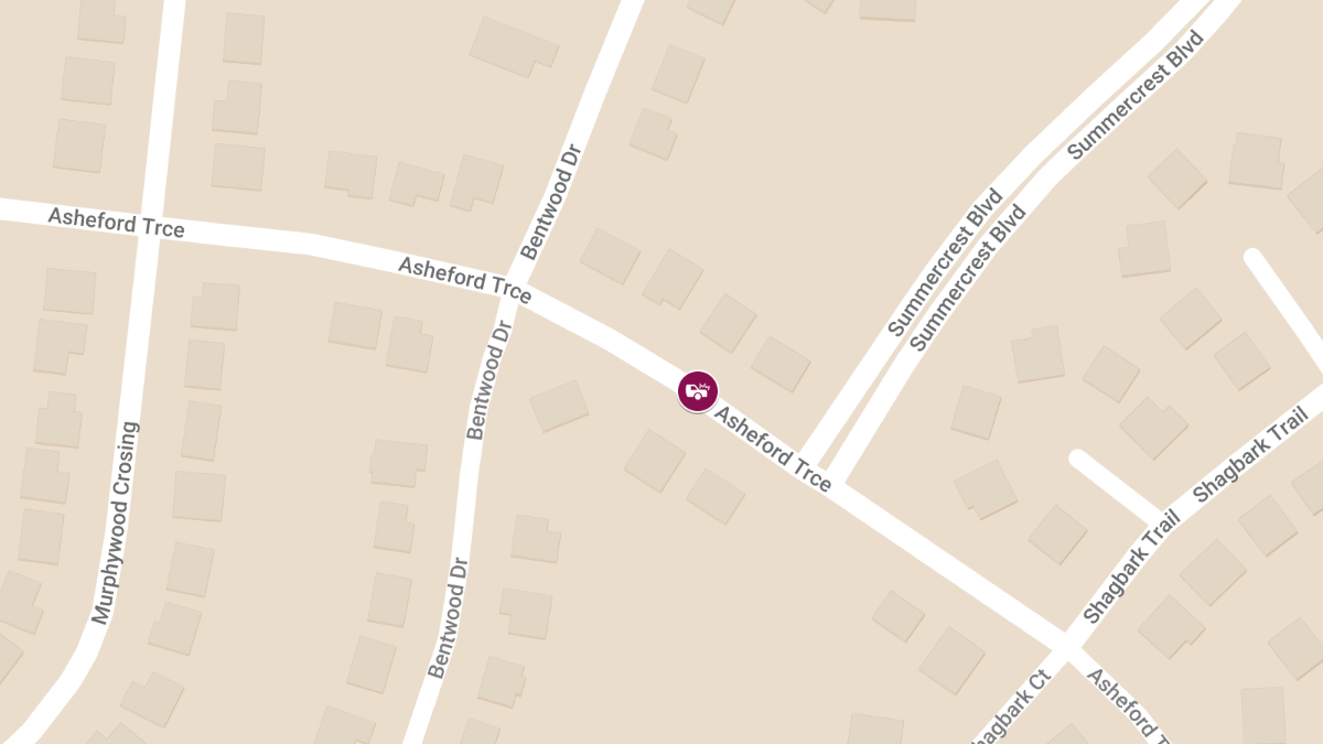 Collision at 3820 Asheford Trce Causes Injuries