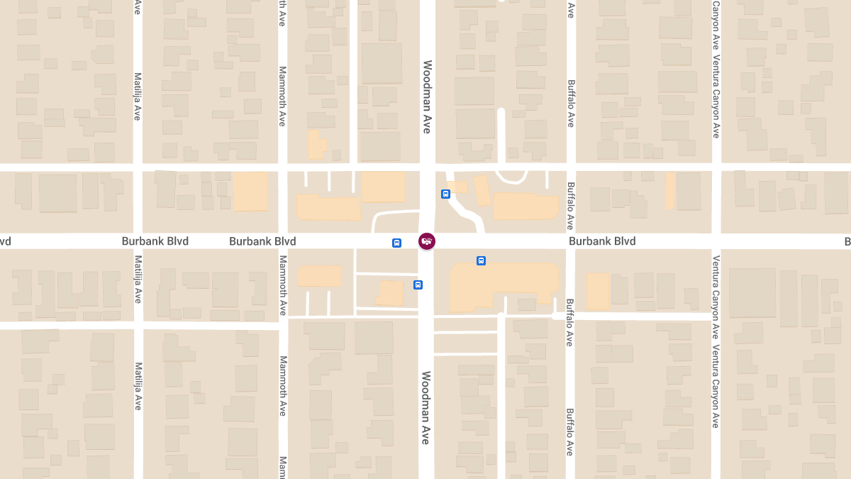 Collision at Burbank Blvd & Woodman Ave Results in Injuries