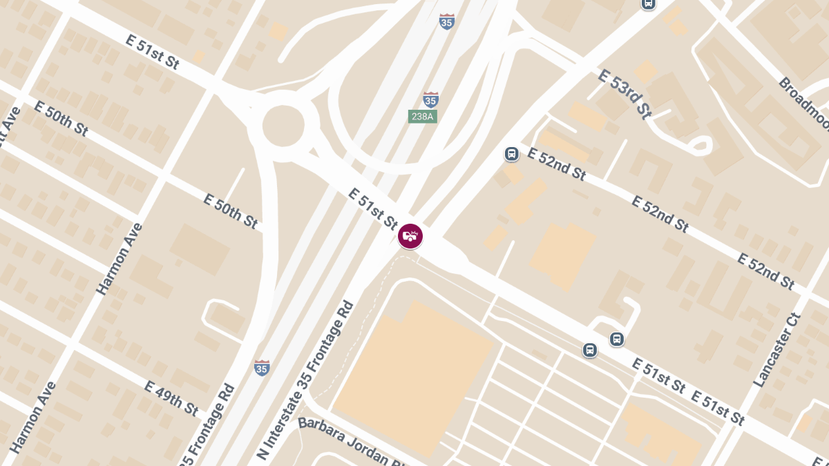 Collision at Cameron Rd and E 51st St Causes Injuries