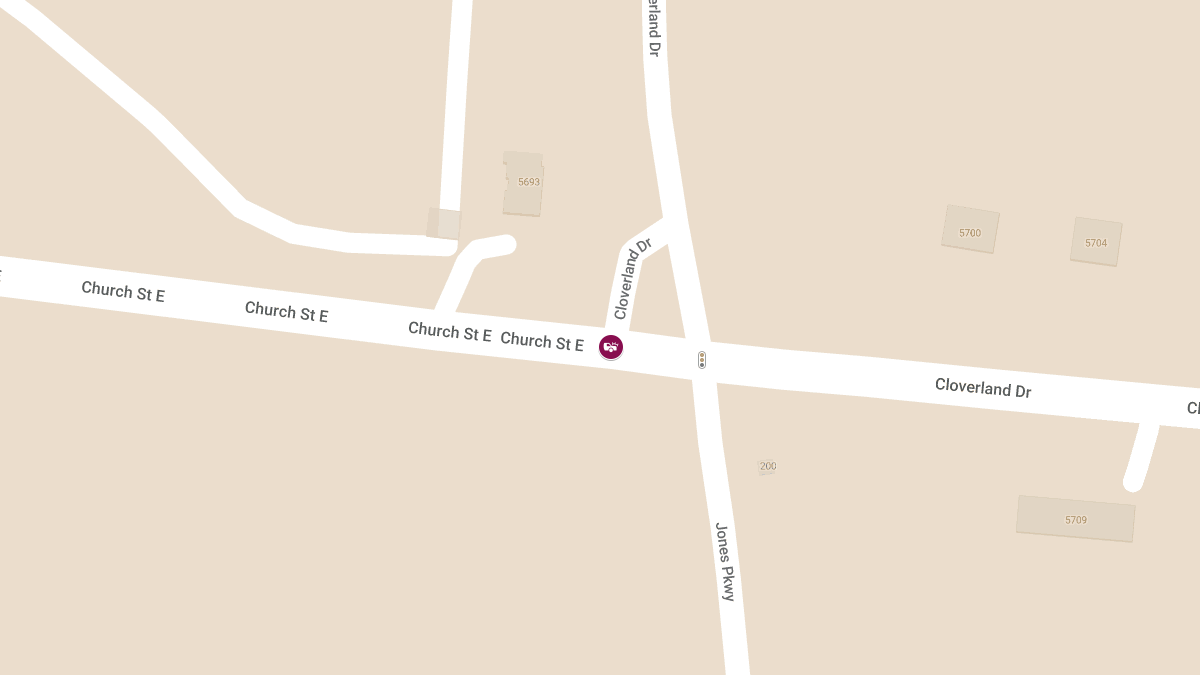 Collision at Cloverland Dr & Church St E Causes Injuries
