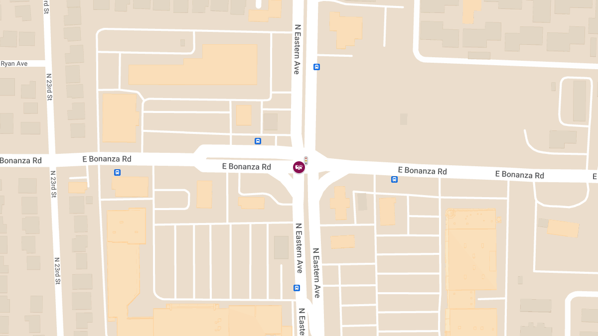 Collision at E Bonanza Rd & N Eastern Ave Results in Injuries