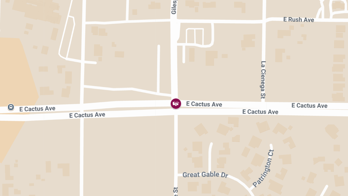 Collision at E Cactus Ave & Gilespie St Results in Injuries