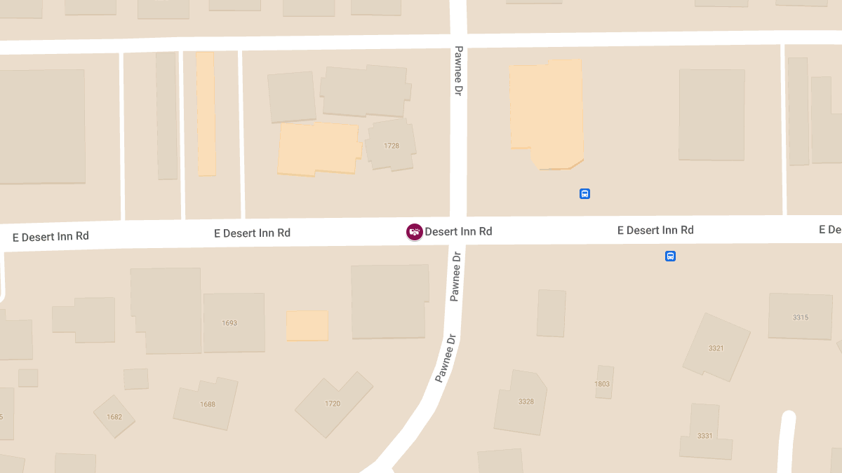 Collision at E Desert Inn Rd & Pawnee Dr Causes Injuries
