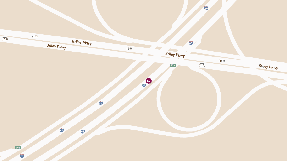 Collision at Exit 90B on I-65 S Near Briley Pkwy Causes Injuries