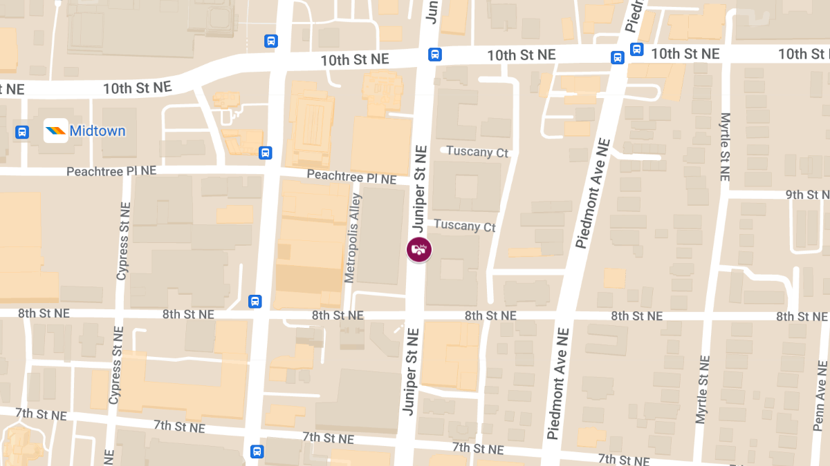 Collision at Peachtree Pl NE & Juniper St NE Causes Injuries