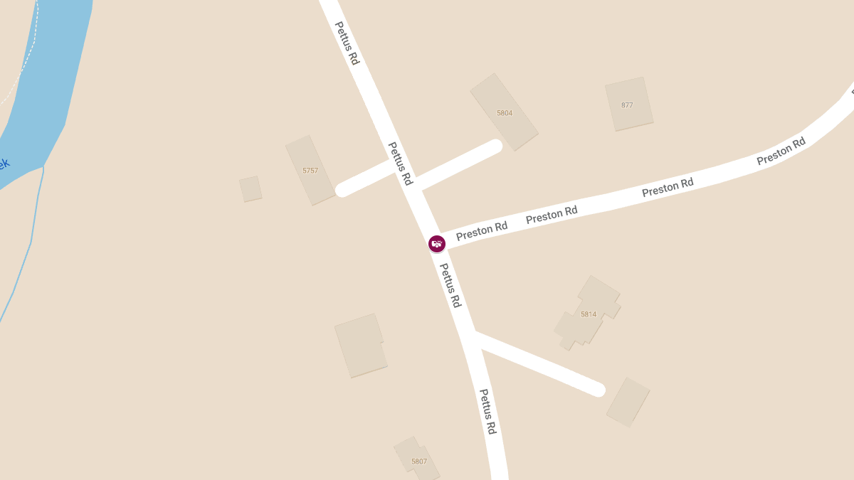 Collision at Pettus Rd & Preston Rd Results in Injuries