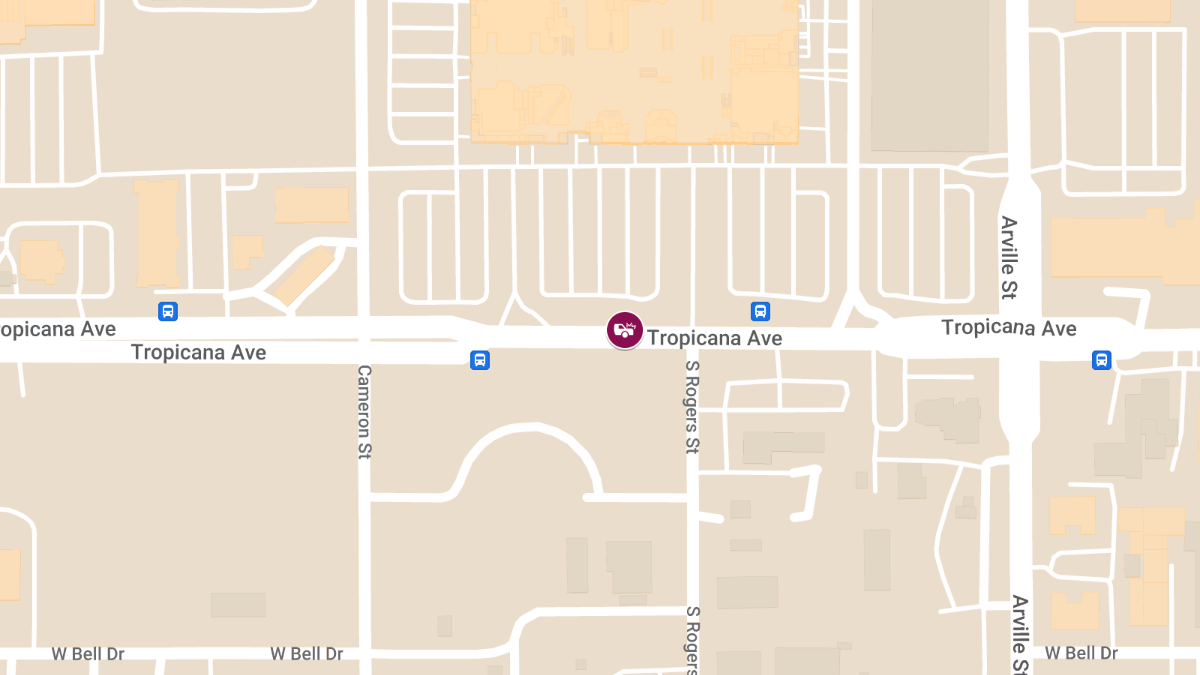 Collision at Rogers St & W Tropicana Ave Leads to Injuries