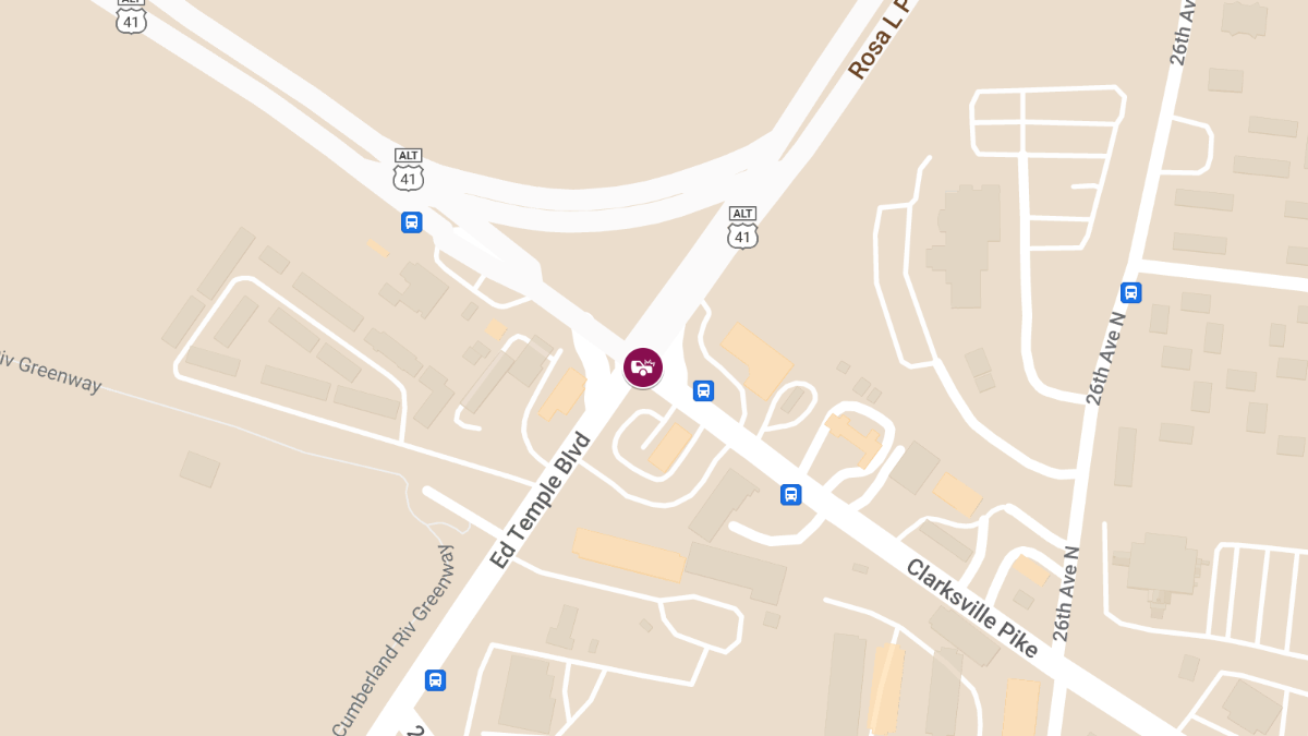 Accident at Rosa L Parks Blvd & Clarksville Pike Causes Injuries