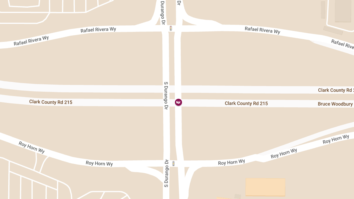 Collision at S CC-215 W & S Durango Dr Causes Injuries