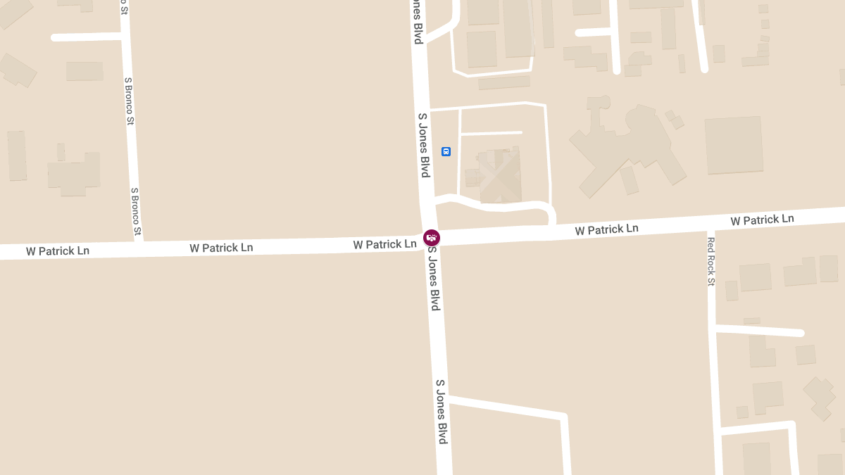 Collision at S Jones Blvd & W Patrick Ln Results in Injuries