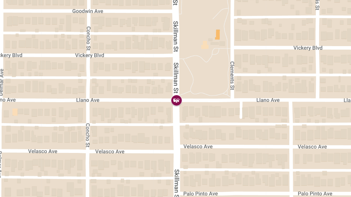 Collision at Skillman St & Llano Ave Causes Injuries