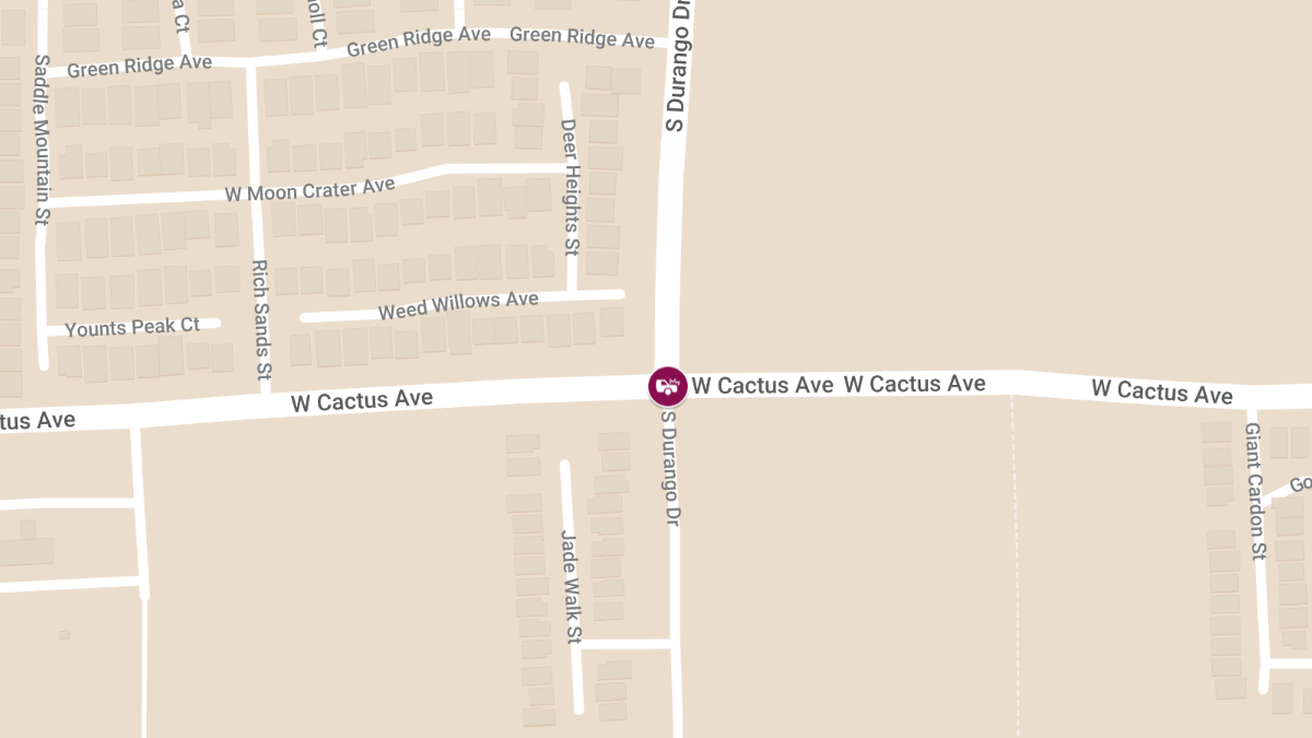 Collision at W Cactus Ave & S Durango Dr Causes Injuries