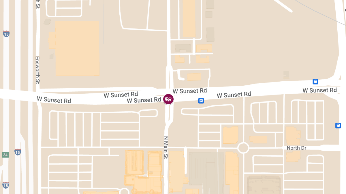 Collision at Windy Rd & W Sunset Rd Leads to Injuries