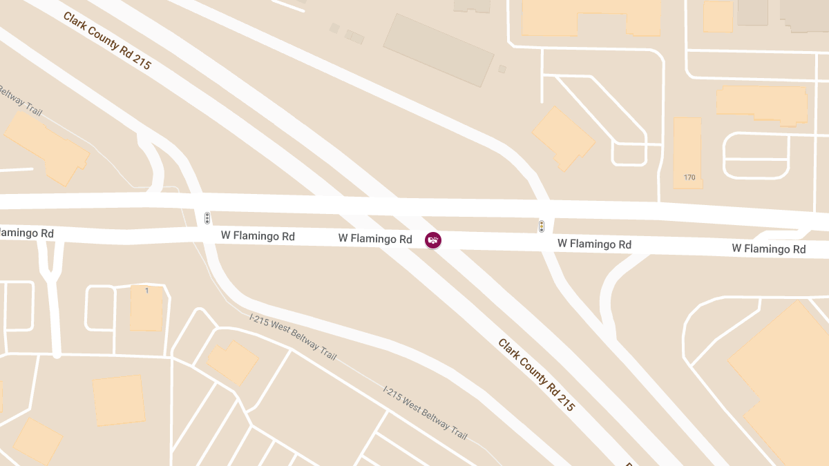 Collision on CC-215 S at W Flamingo Rd Results in Injuries
