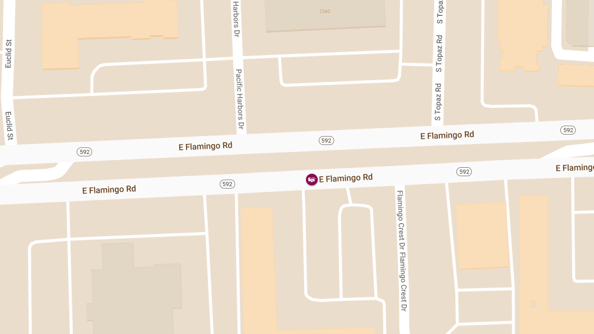 Collision on E Flamingo Rd Results in Injuries