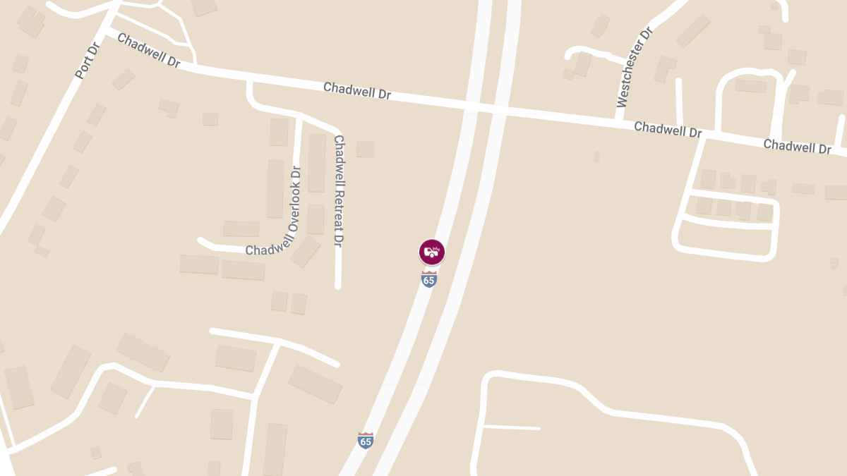Collision on I-65 N at Chadwell Dr Results in Injuries