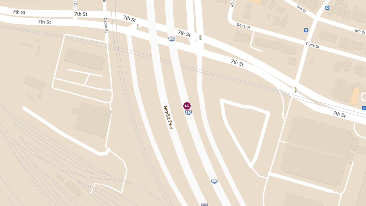 Collision on I-880 Near 7th St Leads to Injuries