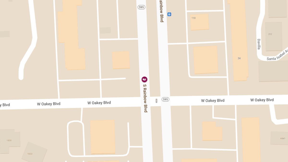Collision on S Rainbow Blvd Results in Injuries