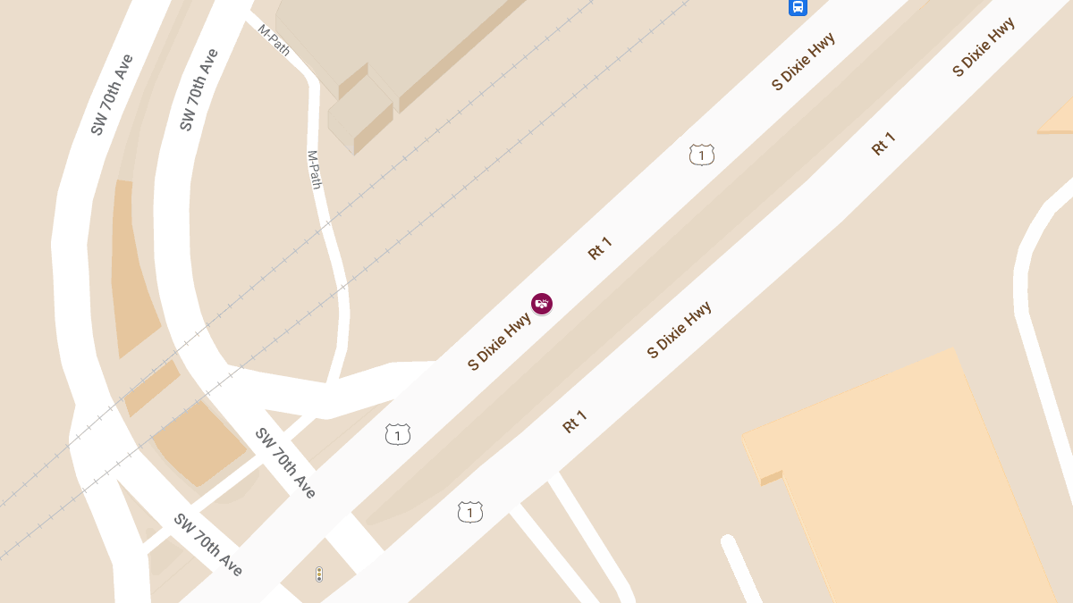 Collision with Injuries Reported at 8300 S Dixie Hwy