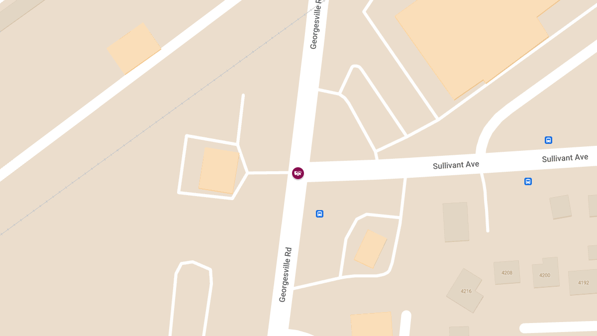 Collision with Injuries Reported at Georgesville Rd & Sullivant Ave (1)