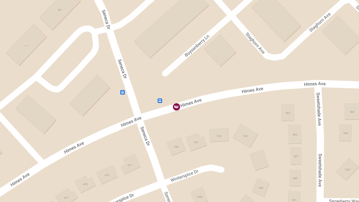 Collision with Injuries Reported on Himes Ave